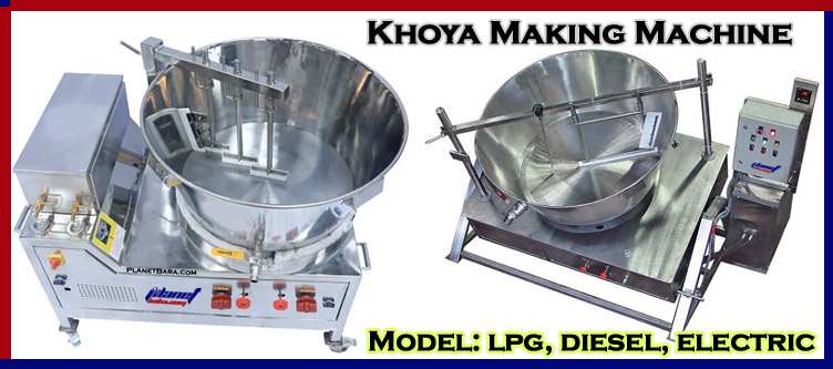Khoya Making Machine in Firozabad