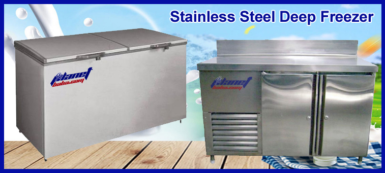 Stainless Steel Deep Freezer