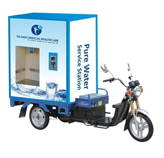 E Rickshaw Water ATM Machine