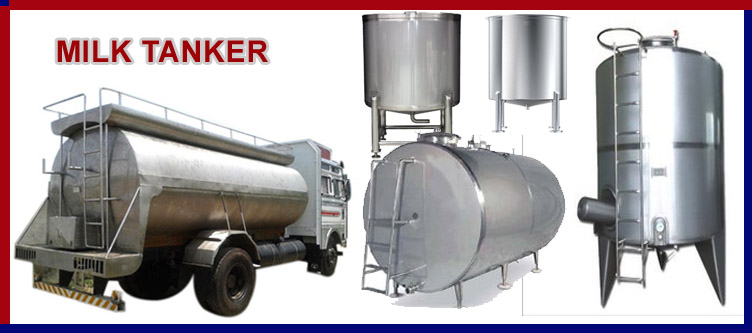 Milk Storage Tank in Rampur