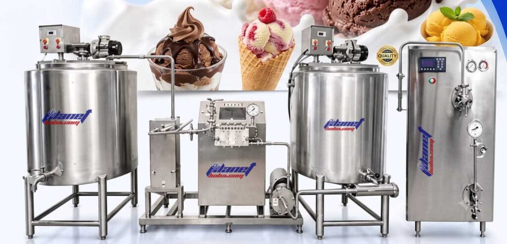 Automatic Ice Cream Plant
