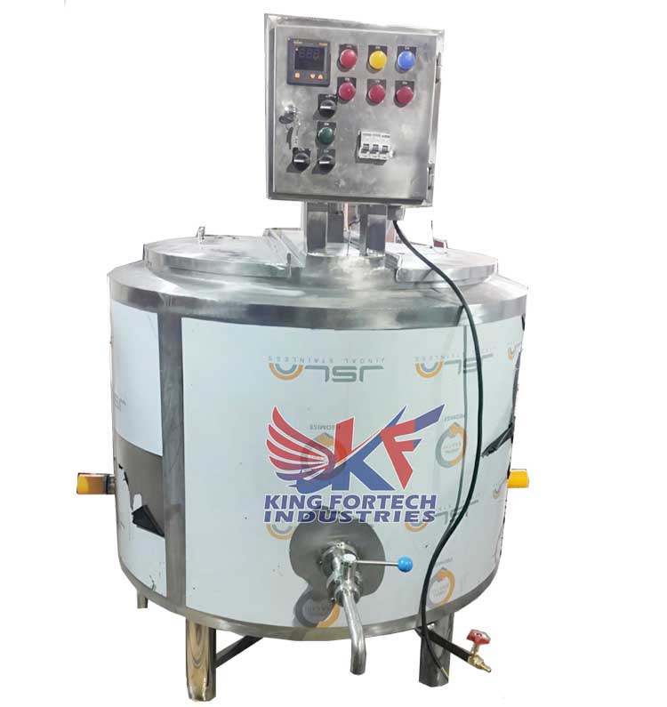 300 Ltr Batch Milk Pasteurizer