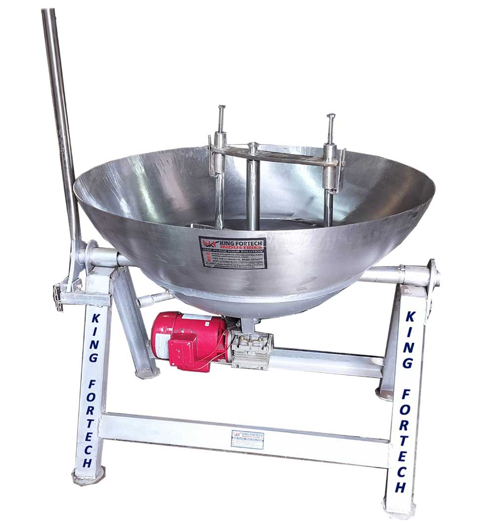 Automatic Steam Khoya Kettle 120 Ltr