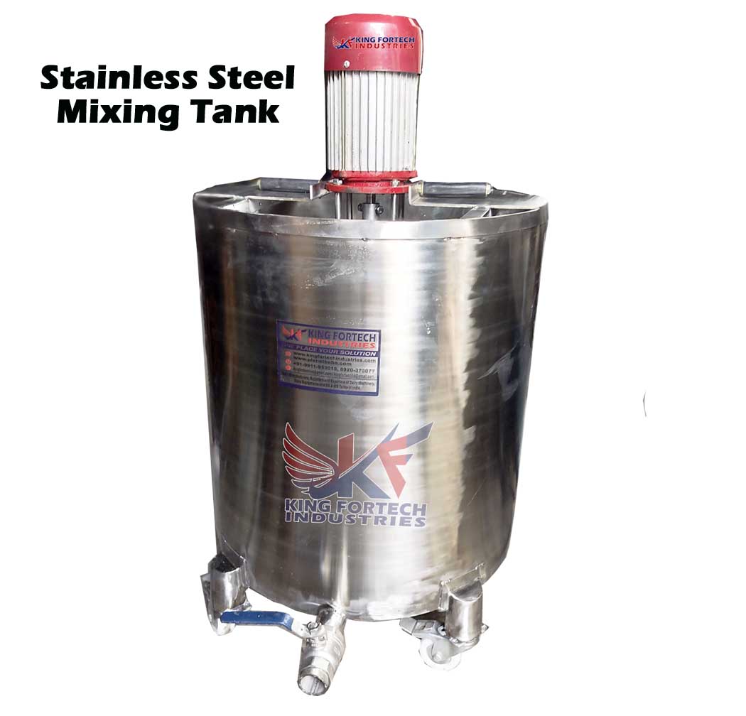 SS Liquid Mixing Tank 200 Ltr
