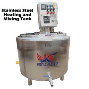 SS Mixing Tank with Heating 500 Ltr